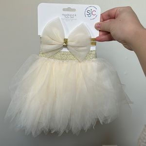 Toddler Headband and Tutu Set